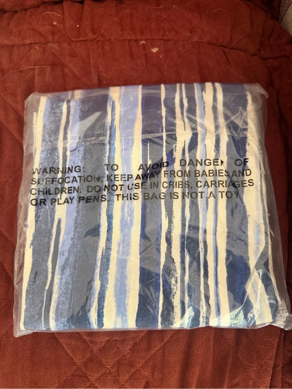 Roaman's Short Sleeve Printed Tees in Blue, Black and White - Picture 7 of 12